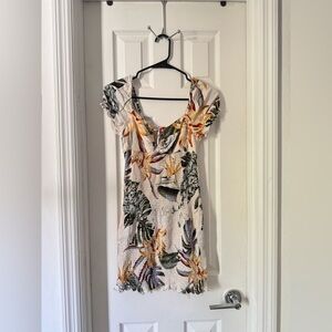 Guess Multicolor Floral Dress